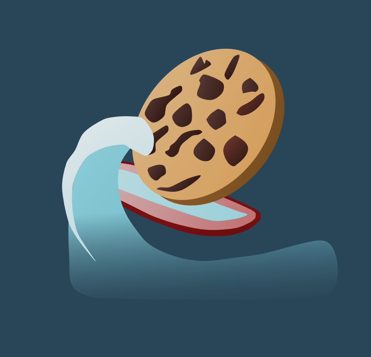 Less Sweet Chocolate Chip Cookies